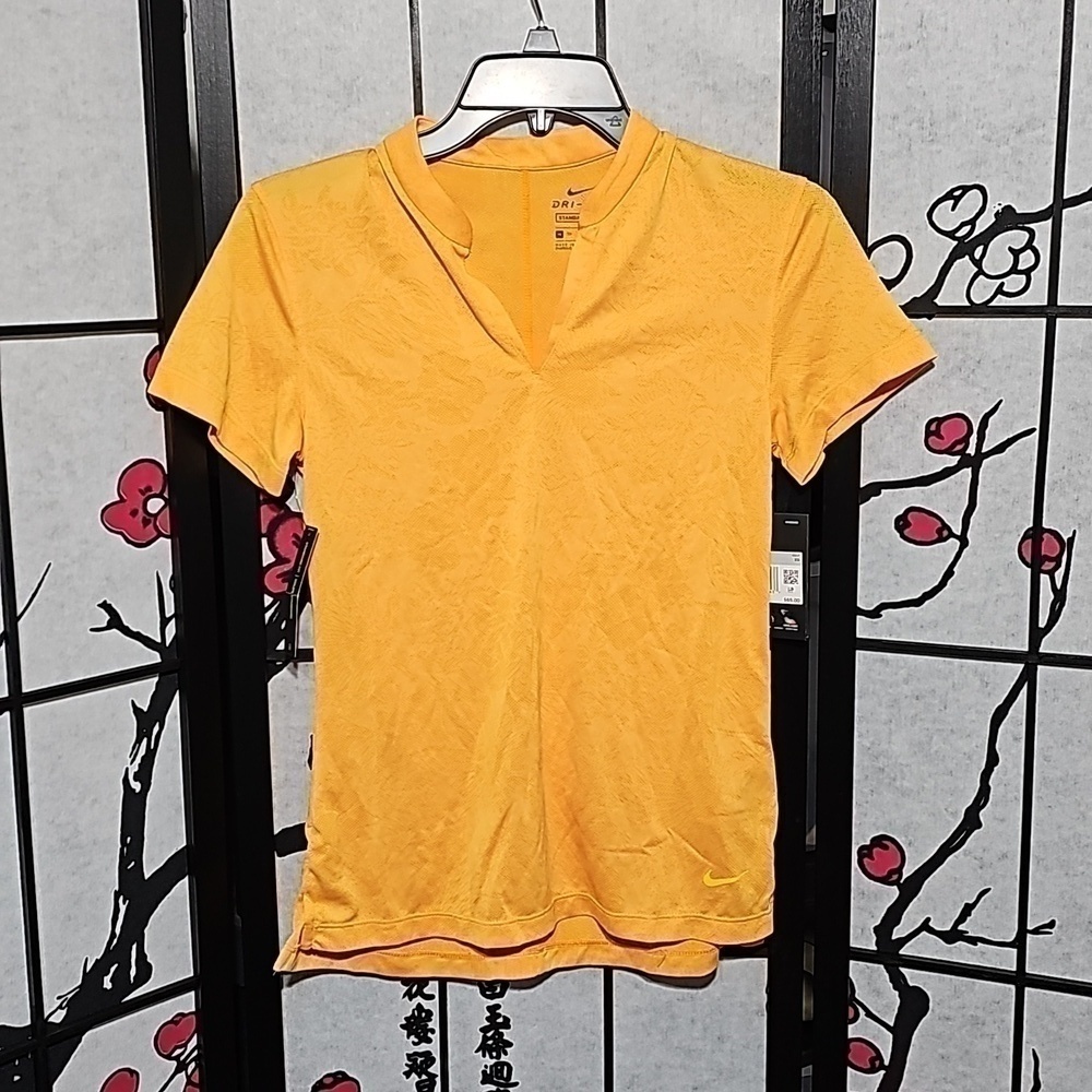 Nike Golf Shirt Orange NWT